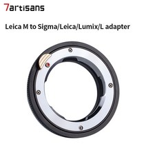 7artisans-Leica M 렌즈 artisans LM 클로즈 포커스 어댑터 링 후지fx XS10/니콘 Z/Lmount/소니 호환 E/캐, 02 LM to L mount gold