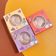 FUGU UP 핑크블러셔 블러쉬 쉐딩 하이라이팅 트리오 멀티 하이라이터 쉐딩 하이라이터 블러셔, 3P, 3종 세트