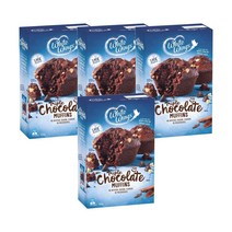 화이트윙스 머핀 믹스 트리플 초콜릿 550g White Wings Muffin Mix Triple Chocolate, 4팩