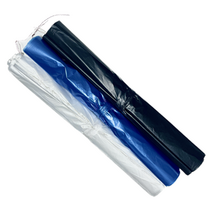 이쁜이봉투 일자형 재활용 비닐 쓰레기봉투 투명 파랑 (묶음 가능), 50개, 4호-반투명, 100L