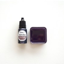 레진공예 레진조색제 (투명) 24색 10ml 단품, 그레이퍼플 10ml