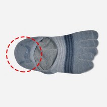 메쉬 남성 발가락덧신 5켤레 양말선물 남자 신사 남성용 발가락사이물집