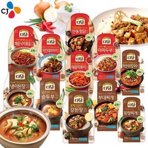 CJ다담 매낙지양념 마파두부 매콤떡볶이양념 음식양념, (냉장) 다담 된장찌개 140g x 5개