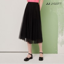 JJ지고트 밴딩 플리츠 샤 스커트 GN8P0SKT1