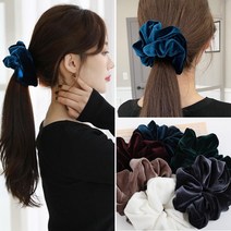 소장템 왕벨벳 곱창 머리끈 헤어끈