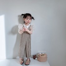 멜빵바지 플리츠팬츠 맘커플 엄마랑아들이랑 딸룩코디 등원룩 문센룩 아기패피 조카선물