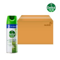 데톨 항균 스프레이 모닝듀 450ml x12개 뿌리는 살균 소독