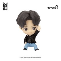 BTS 타이니탄 다이너마이트 인형 캐릭터 굿즈 아이돌 미니 상자 모니터 피규어 7종 방탄소년단 TinyTAN Dynamite 굿즈, SUGA