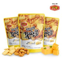 머거본 견과류 꿀땅콩치즈스낵 230g x3입, 단품