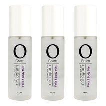 NRS 네추럴리얼스킨 영그램 페이스 앤 바디 미스트 100ml*3개, 단품