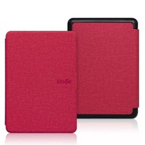 전자책 ebook 케이스 파우치 킨들 호환 페이퍼화이트 11th 패브릭 스마트 10th 프리미엄 플립 하드 커버 오아시스 910th 자기 보호 쉘, [01] Red, [06] for S81N4O
