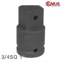 지니어스 임팩 아답타 3 4SQ 1Inch - (1EA) 핸드소켓 복스알 복스다마 복스핸들 작업공구 소켓 핸들 핸드소켓