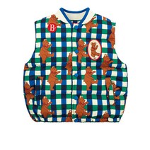 베베드피노 키즈 올오버체크테디다운베스트_BP24DV320