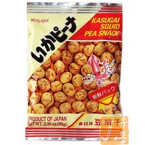 카슈가이 이카 피넛 과자, 62g, 10개