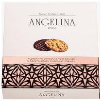 Angelina Florentine Orange Dark chocolate 프랑스 안젤리나 오렌지 다크초콜릿 플로랑틴 70g 2팩