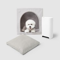 [두잇] 펫 드라이룸 드라이하우스 쿠션세트, 차콜, 차콜