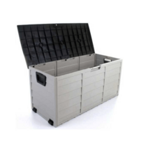 제설함 마당 방수 적사함 모래 보관 장비 학교 방재함, 커피 - 112x48x54cm