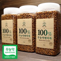[프레쉬트리안] [프레쉬트리안][전남함평]_100%무농약현미차_400g 1kg[무농약인증], 1병, 400g