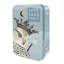 타로쇼핑몰 화이트세이지 틴케이스 타로카드 주머니 제공 White Sage Tin tarot