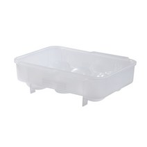 아이스 큐브 몰드 가정 아이스 큐브 트레이 곰팡이 아이스 큐브 트레이 금형 부엌 도구, 흰색 투명