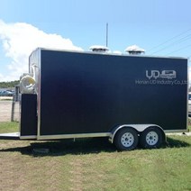 사각형 사용자 정의 모바일 주방 식품 트럭 와플 아이스크림 카트 패스트 푸드 트레일러 커피, Deposit+UK