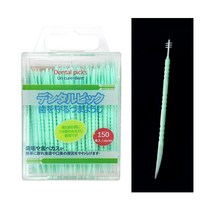 일본 덴탈픽 치간치실 이쑤시개 150p (휴대용 치실 요지