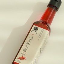 장터엔 고추기름 국산고추씨기름 250ml, 고추씨기름, 패트250ml