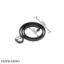 스프링 압축 용수철 비틀림 스프링 28mm 플랫 와이어 도어 잠금 핸들 코일 문, 04 FMTB-MSC_03 10PCS