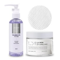 제시 카밍 겔 + 라몽 DIY 엠보 패드 70p, 100ml, 1세트