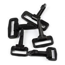 플라스틱 스냅 후크 고정형 고리