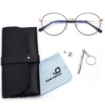 JB9 그대로착용 wear 블루라이트 차단안경 초경량 고급 안경테 코패드 교체키트포함