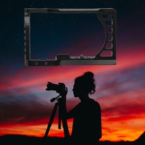 소니 싱글 A6400 토끼 케이지 A6500/6300/6000 사진 키트 보호 적합, 한개옵션0