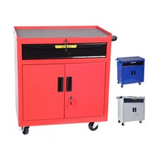 이동식 공구함 공구카트 작업대 캐비닛 공구다이 작업대[국내당일발송], 서랍형, 그레이