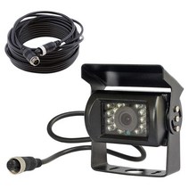 트럭 대형 자동차 후방카메라 모니터 캐러밴 트레일러 용품 후면보기 방수 12-24v 4, 없음