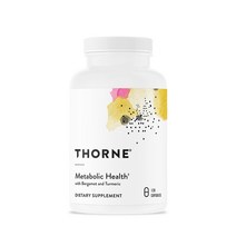 쏜리서치 메타볼릭 헬스 Metabolic Health 베르가못 투메릭 강황 120캡슐, 120정, 1개