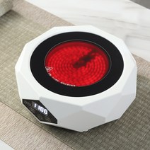 핫플레이트 실험실 전기곤로 인덕션 전열 온도유지 1구 캠핑 야외용 가스렌지열전도판, 원컬러, 화이트(단로)