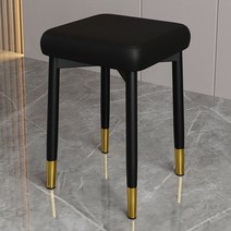 가정용 의자 의자 심플 식탁 의자, 블랙