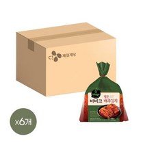 CJ제일제당 비비고 썰은배추 김치 900g x6개 340500