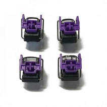 4pcs Razer 보라색 광학 스위치 핫 스왑 스위치 Razer Huntsman 엘리트 게임 기계 키보드 스위치