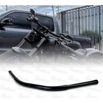 할리데이비슨 소프테일 브레이크아웃 1.25인치 블랙 핸들바 2008-2022