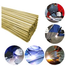 용접봉 롯드 10PCS 황동 용접봉 와이어 청동 전극 납땜로드 내구성 필요 없음 솔더 파우더 1.6mm/2.0mm 가, 01 50cmx2mm
