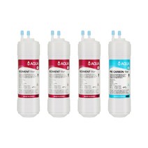 [99]_교체용 필터 4개, 02_아쿠아필터_08인치_한방향_세디3개 프리1개_A