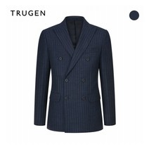 트루젠 (트루젠) 모혼방 스트라이프 더블버튼 자켓(TG8F9-MTJ720)