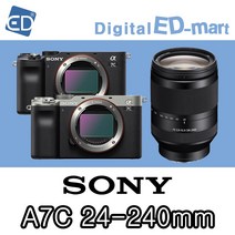 소니정품 A7C 풀프레임 미러리스카메라 + 정품렌즈, 29소니A7C FE 24-240mm  -실버