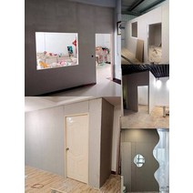 경량철골 심천 석고 보드 파티션 벽 천장 사무실 공장 미네랄 울 라이트 스틸 용골 룸 건설