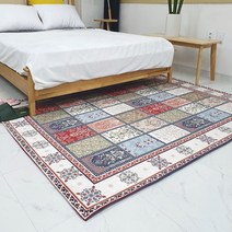 모로코 타일 모로칸러그 페르시안카페트 100X150cm, 03.베이지(100X150cm)