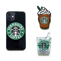 스타벅스 그립톡 스마트 링 톡 팝 휴대폰 핸드폰 거치대, 1