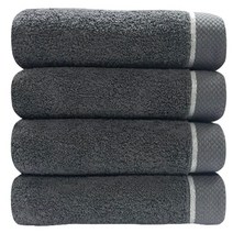 다주타올 프라임무지 호텔타올 200g 40수 면사, 그레이, 5개
