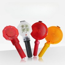 야간 안전 경고등 점멸등 LED 콘 라이트 도로 건설 공사장 바리게이트 비상 신호등 경광등 차량, B.슬리브 베이스(태양광)