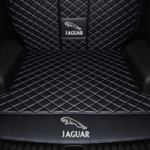 재규어 트렁크매트 XE XF XJ E페이스 F페이스 i페이스 전용, 블랙+레드, 1단